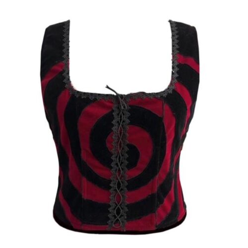 Corset “Espiral Carmesí”